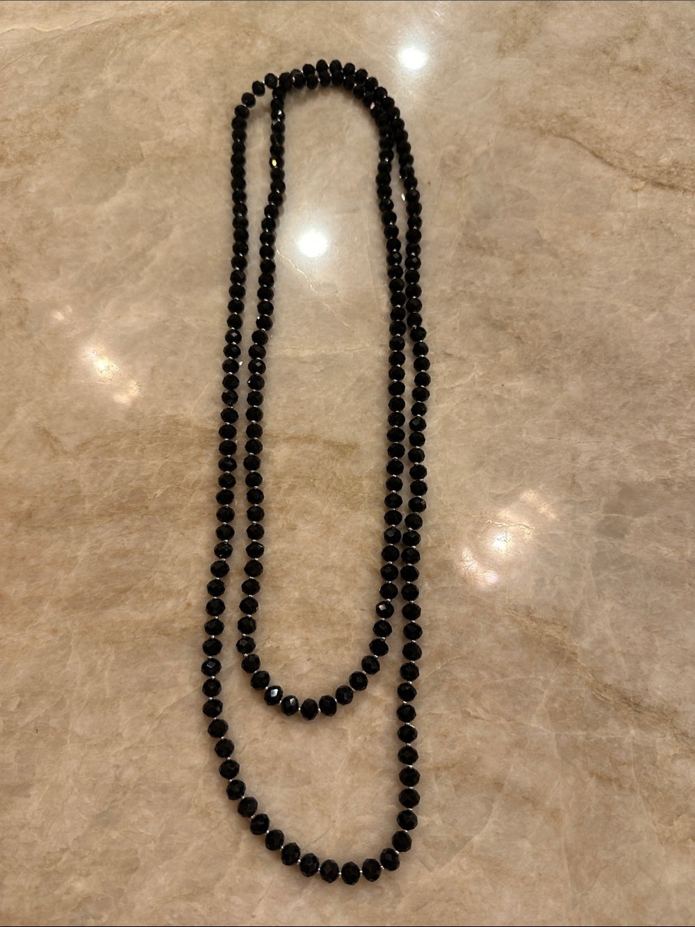 Sparkly beaded necklace